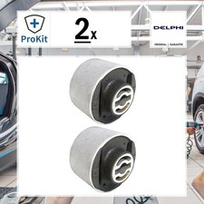 2x ORIGINAL® Delphi Lagerung, Lenker Hinten für Opel VECTRA C Caravan VECTRA C