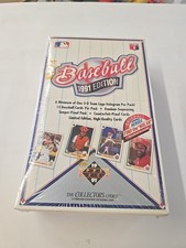 Upper Deck 1991 Baseball Sealed Box Find The Nolan.