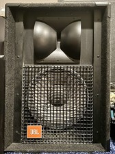 JBL SR4722A II Studio Monitor Speakers Black Pair Tested Working