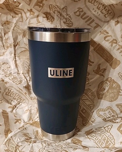 NEU - Yeti Rambler 30oz Navy Blue with Magslide Lid Advertising Uline Mug - Bild 3 von 3