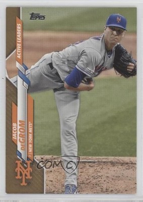 2020 Topps Update Active Leaders Gold 1449/2020 Jacob deGrom #U-92 14mh