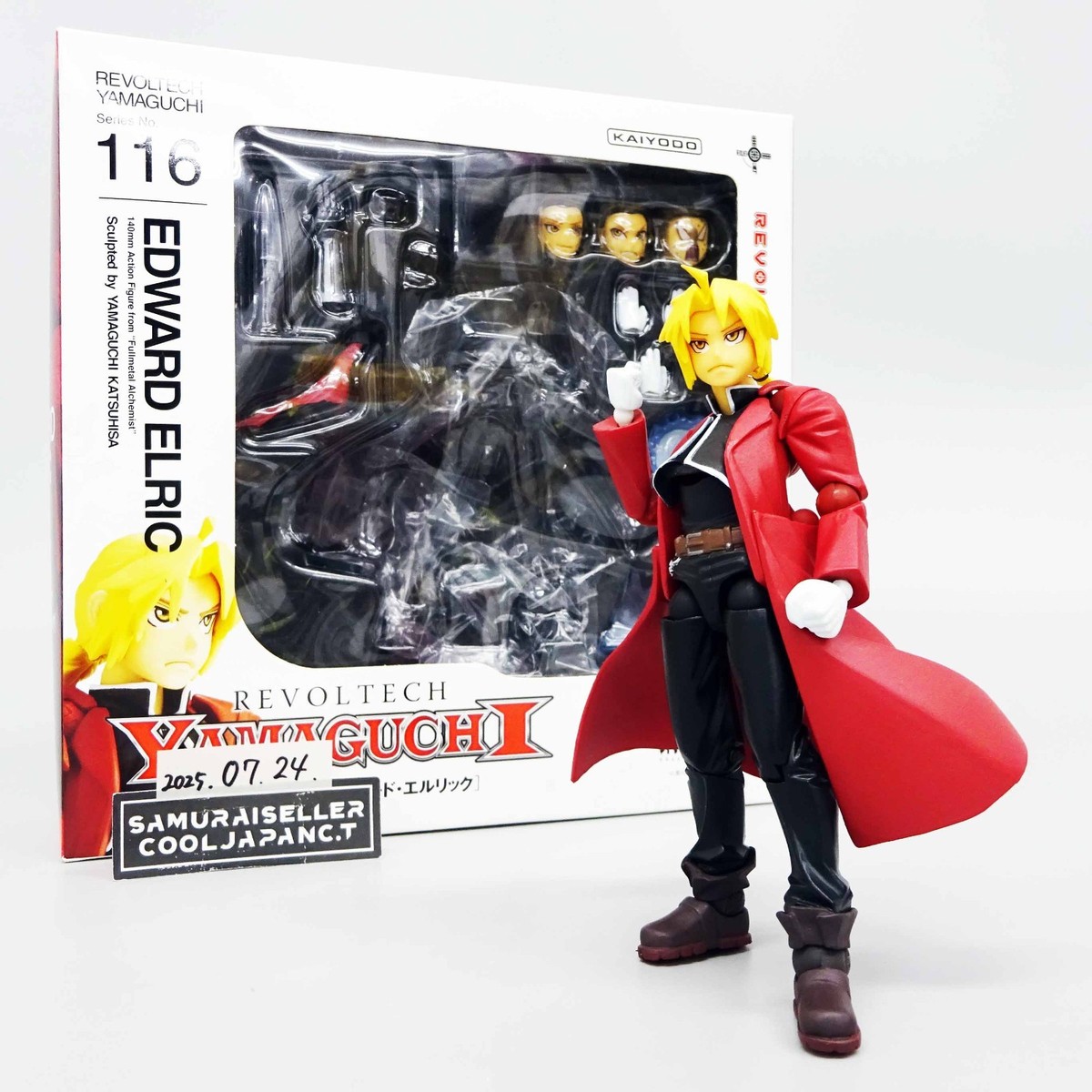 Revoltech Yamaguchi No.116 Fullmetal Alchemist Edward Elric