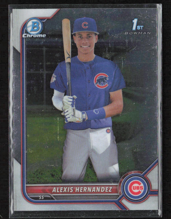 2022 Bowman Chrome #BCP-172 Alexis Hernandez Prospects 1st Chicago Cubs