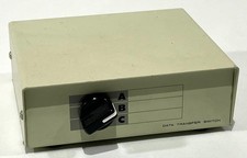 Data Transfer Switch - Manual Rotary 3 Port 3-Way A/B/C - DB25 Parallel/RS232