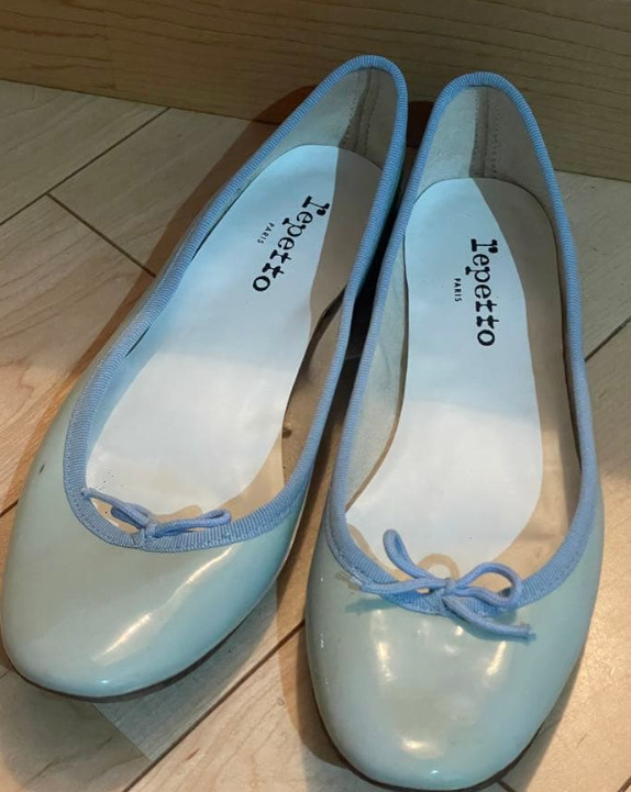 Repetto Ballet Flats Light Blue US7.5 EU39