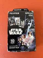 Fujifilm Instax Mini Star Wars Instant Film 10 Sheets exp 2017 Sealed Box HTF