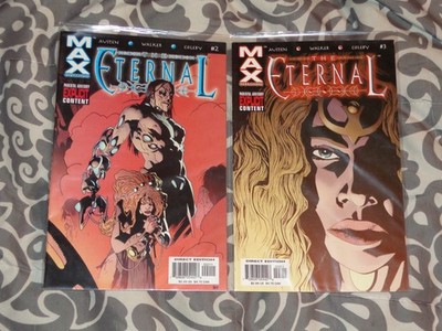 The Eternal - issues #2 & #3 (2003) Max Marvel Comics   Bagged