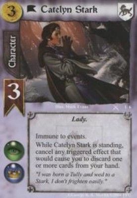 Catelyn Stark - Valyrian Edition - A Game of Thrones CCG