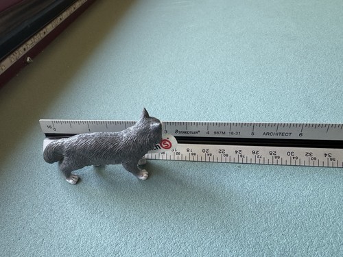 Schleich 2018 MAINE COON CAT Figure Grey Domestic Kitten Kitty 13893 W/ Tag Toy - Picture 9 of 10