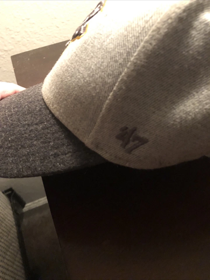 Pittsburgh Penguins NHL '47 Limpieza Estadio Gris Sombrero Gorra Adulto Ajustable Foto 3 de 4