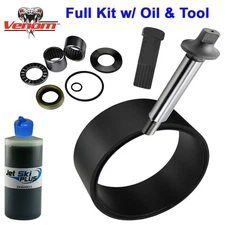 SeaDoo Jet Pump Rebuild Kit Wear Ring Impeller Shaft Seal Oil 951 XP GTX RX DI