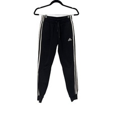 Adidas, Black and White Sweatpants, Size Youth XL, 1499P