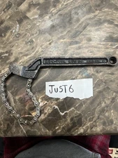 Vintage Ken-Tool Mfg. Co Akron, OH G36 Chain Pipe Wrench 9” Body