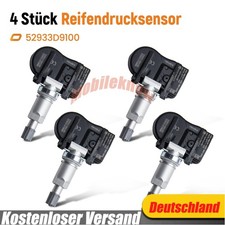 4x TPMS Reifendrucksensoren Metallventil für KIA Niro Sorento Soul 52933-D4100