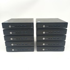 Lot of 10 HP ProDesk 600 G1 Mini PC Intel Core i7-4765T 16GB RAM No HDD/OS