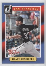 2014 Panini Donruss The Rookies Heath Hembree #39 4k8