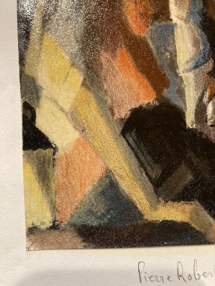 Heliogravure Rabbit Hare Oil Paper Cubist Cubism Pierre Robert Lucas ...