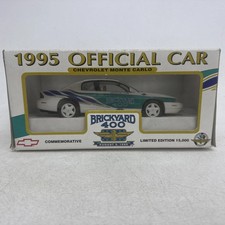 BRICKYARD 400 1995 OFFICIAL CAR CHEVROLET MONTE CARLO 1:25 NEW FREE SHIP