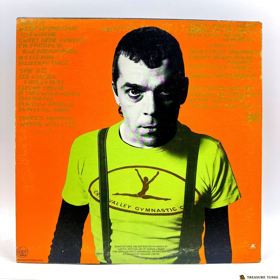 Ian Dury – Novas Botas e Calcinhas!! Vinil (LP, álbum) STF 0002 - Imagem 2 de 4