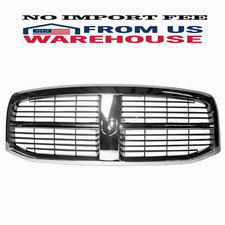 New Chrome Black Grille For 2006-2008 Rm 1500 2006-2009 Ram 2500 Ships Today New Chrome Black Grille For 2006-2008 Rm 1500 2006-2009 Ram 2500 Ships Today