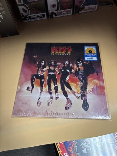 KISS DESTROYER Resurrected LP Walmart Exclusive LE Orange Vinyl