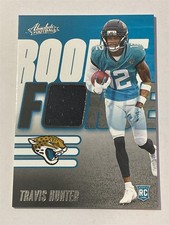 TRAVIS HUNTER jaguars 2025 Absolute Rookie Force JERSEY RC (H5)