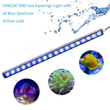 54W/81W/108W Aquarium Light with 470Nm Blue Spectrum Leds Strip Light Beautiful