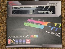     G.SKILL TridentZ RGB 64GB 2x32GB 3600 MHz INTEL XMP  AMD DDR4