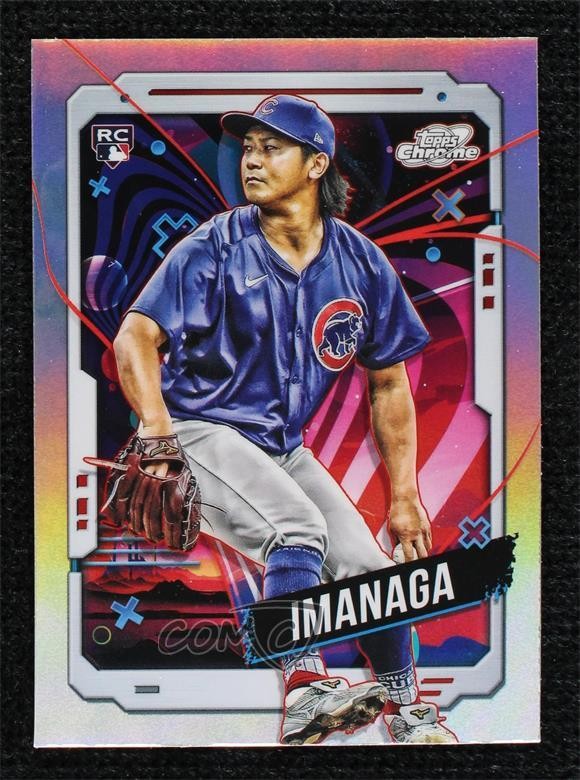 2024 Topps Cosmic Chrome Refractor Shota Imanaga #199 Rookie RC