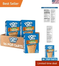 Gooey Brown Sugar Cinnamon Toaster Pastries - Perfect for Breakfast & Snacks