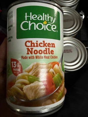 Healthy Choice Chicken Noodle Soup Lot of 6 Exp. 2027