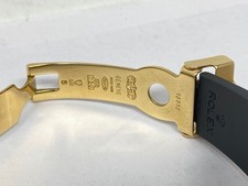 ROLEX 16518 Zenith Daytona 18k Yellow Gold w/ INVERTED 6 Black Dial Watch + BOX 6