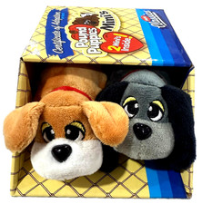 Pound Puppies Mini Classics 2-Pack Plush Puppies with Adoption Certificate