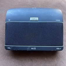 JABRA FREEWAY HFS100 BLUETOOTH CAR PHONE SPEAKER Works Great 