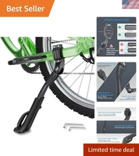 Bike Kickstand for 26 29 Inch Bicycles Adjustable Aluminum Non-slip Stable