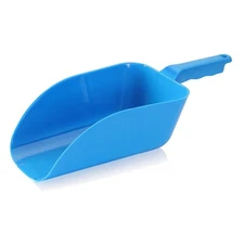 Utility Ice Scoop 64 Oz - Vibrant Blue, Dishwasher Safe, Heavy Duty Performance