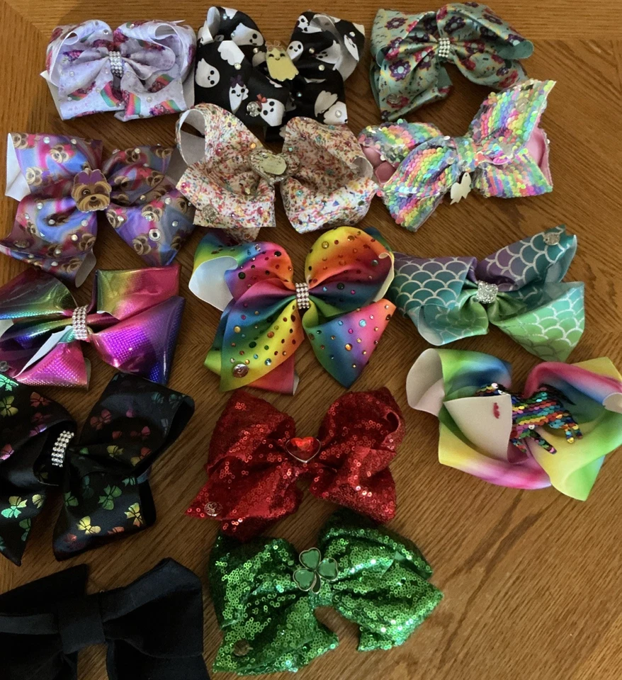 JOJO SIWA Hair Bows - Lot of 14 - Image 2 of 4