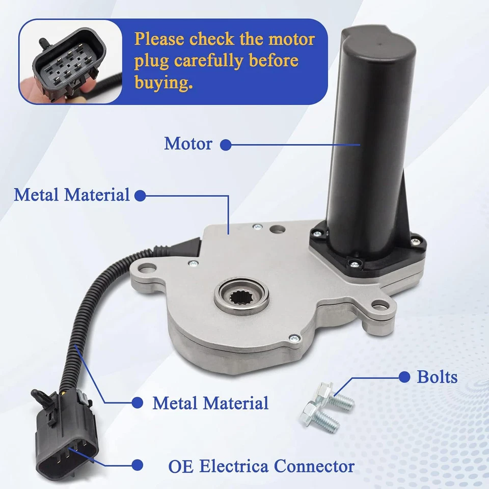 600-910 New Transfer Case Shift Actuator Motor For 2003-2007 GMC Yukon XL1500 US Foto 4 de 4