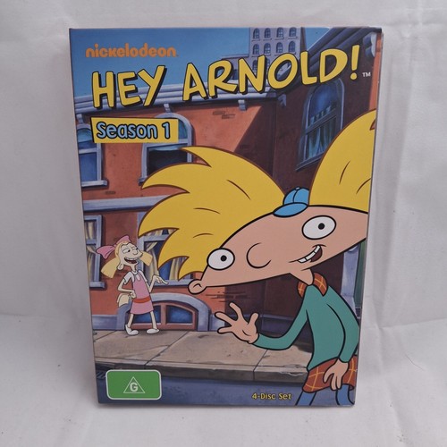Hey Arnold - Complete Season 1, 2, 3 Ans 4 DVD Set 1996 Region 4 PAL Nickelodeon - Picture 4 of 7