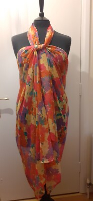 New Accessorize Womens Multiclour Sarong. Sz L.