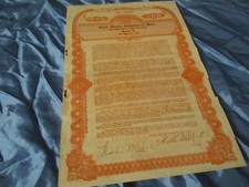 historische Aktie  1927  ,  Wertpapier  , USA ,  Hotel Martin Company