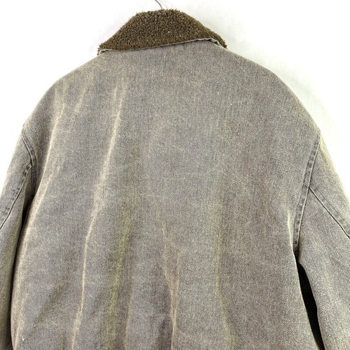 VTG Sears Aviator Bomber Jacket Airborne W/ Tomcat Aviation Military Patches XL - Picture 8 of 13
