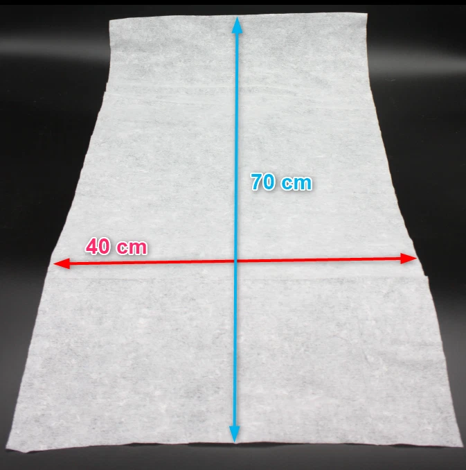 Einweghandtücher Vliesstoff 40 x 70 cm - 100 Stück Friseursalon, Fußpflege, SPA - Bild 4 von 4