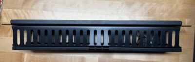 StarTech CMDUCT2U 2U Horizontal Finger Duct Rack Cable Management Panel w Cover