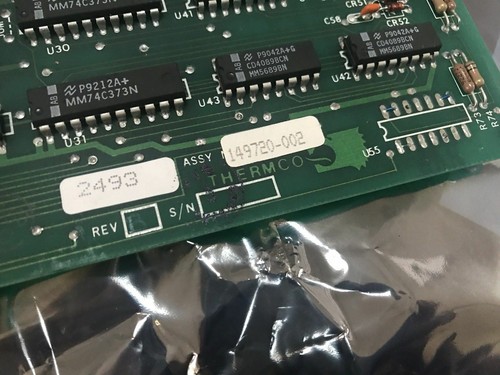 THERMCO 149720-001/ 118090-001, Temperature Control Board, Type B, PCB, Rfrb - Picture 2 of 4