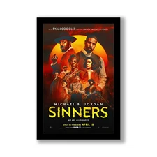 SINNERS - 11x17 Framed Movie Poster by Wallspace