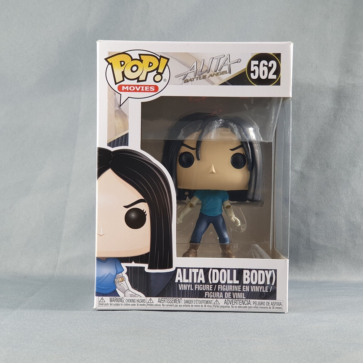 Box Damage Alita Doll Body Funko Pop Vinyl Figure Battle Angel #562