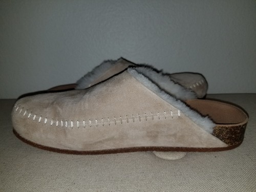 Jenni Kayne 375 $ Lammfell gefütterter Mokassin-Clog in Natur, 10 - Bild 7 von 9