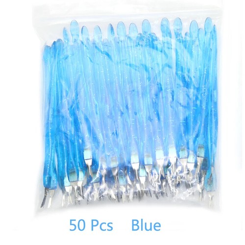 50/100Pcs Scrape Dead Skin Push Fork Pedicure Nail Tool Cuticle Remover V-shaped - 第 15/22 張圖片