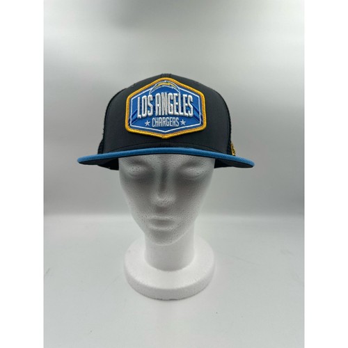 Los Angeles Chargers New Era Hat 2021 NFL Draft Trucker 39THIRTY Size 71/2 NWT - Picture 2 of 6